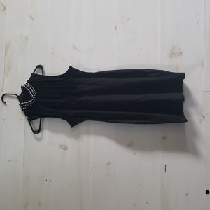 Mock neck tank dress